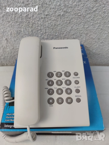Продавам телефон Рanasonic KS-TS500FX - цифров стационарен - Бял