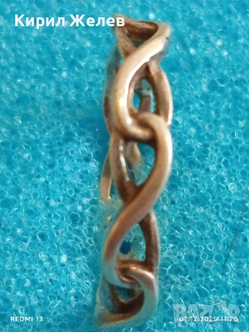 Пръстен Tiffany Infinity в стерлингово сребро стил поднесен аристократично 51125, снимка 2 - Пръстени - 52623340