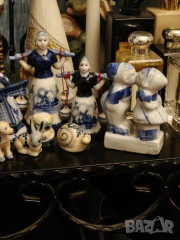 Делфт 13 броя прекрасни декорации, снимка 5 - Декорация за дома - 50660098