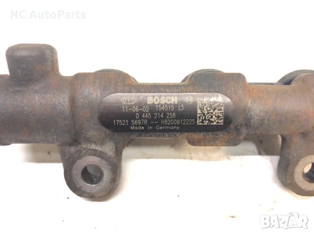 Горивна рейка за Renault Рено Мастер Опел Мовано Нисан Интерстар 2.3 дизел 0445214258 BOSCH 2012, снимка 3 - Части - 43582189