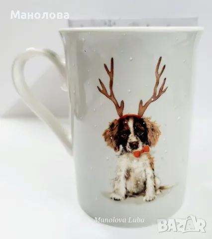 Порцеланова чаша мъг от костен порцелан., снимка 2 - Чаши - 47975604