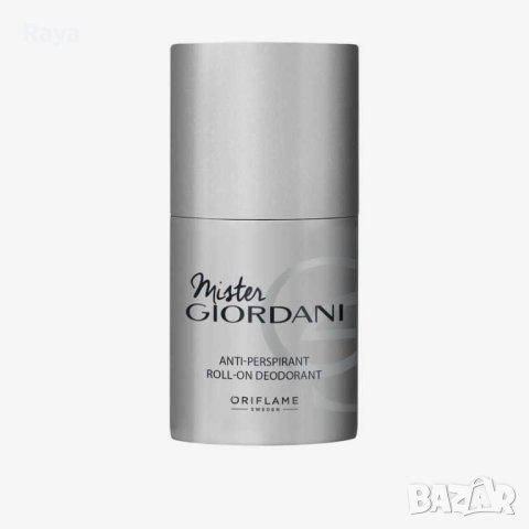 Рол - он  Mister Gjordani  50 ml. от Орифлейм за Него, снимка 1 - Мъжки парфюми - 43299566