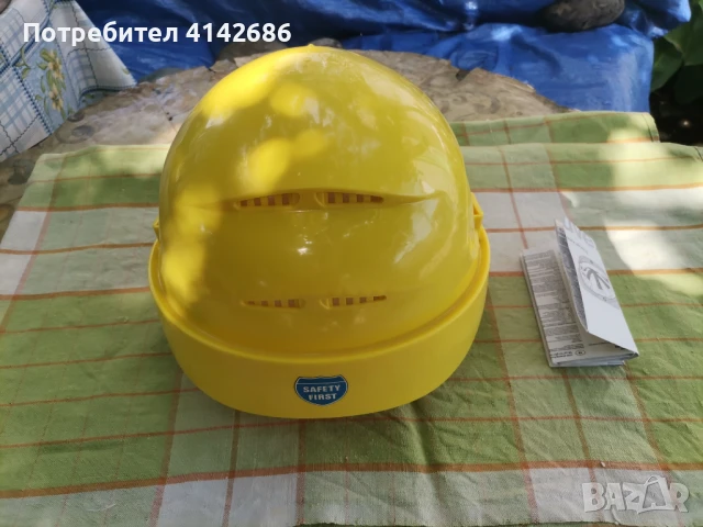 Немска строителна каска Uvex airwing, снимка 4 - Други - 51259689