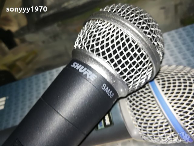shure sm58-комплект, снимка 6 - Микрофони - 28929098
