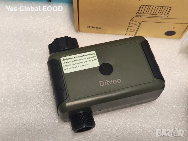 Diivoo WiFi Таймер за Поливане – Съвместим с Alexa, 20 Програми, снимка 2 - Друга електроника - 51298241