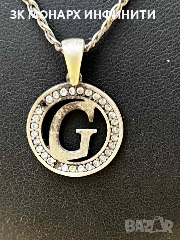 сребърен ланец , снимка 3 - Колиета, медальони, синджири - 52645726