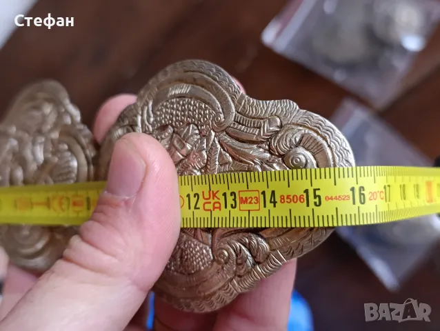 Пафти Сребърни Възрожденски Носия, снимка 6 - Антикварни и старинни предмети - 48758844