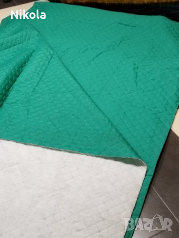 Капитониран шушляков плат за якета или нещо друго 7м /1,5м зелен, снимка 7 - Платове и дамаски - 39765333