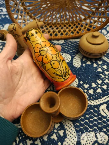 Лот руски фигури дърво, снимка 5 - Колекции - 50144693