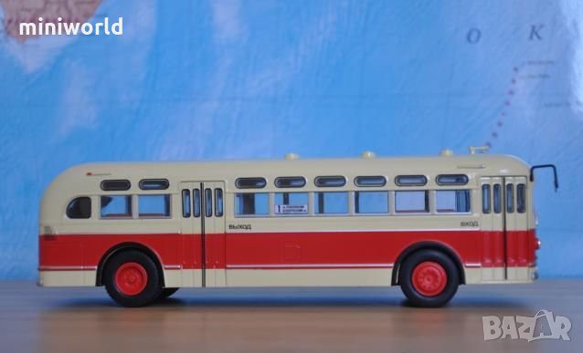 ЗиС 154 градски автобус 1946 - мащаб 1:43 на Наши Автобуси модела е нов в блистер, снимка 9 - Колекции - 28268974
