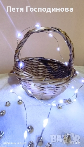 Плетени декорации , снимка 3 - Декорация за дома - 52681346