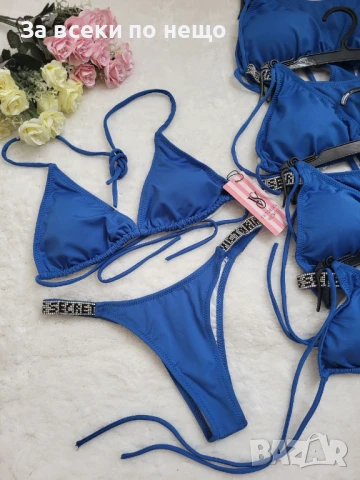 Victoria's Secret Дамски Син Бански С 2 Части👙Дамски Бански С Две Части Код BS-21, снимка 2 - Бански костюми - 51044537
