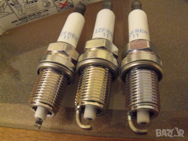 3 бр. NGK 4294 IZFR6H-11 лазерна иридиева запалителна свещ 