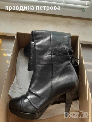 Нови дамски ботуши от естествена кожа, снимка 8 - Дамски ботуши - 43867439