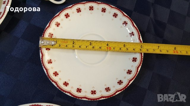 Порцеланов сервиз за кафе,чай - Бавария , снимка 7 - Други ценни предмети - 32949935