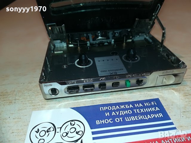 sony wm-190 walkman-made in japan-mettal, снимка 11 - MP3 и MP4 плеъри - 28413376