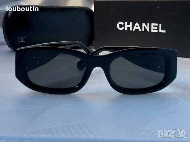 Дамски слънчеви очила елипса овални черно и бяло, снимка 5 - Слънчеви и диоптрични очила - 51703531