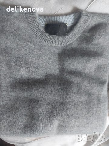 Кашмир BETA. Size M Oversize  Прекрасен пуловер