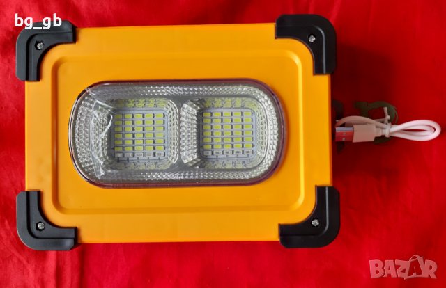 Мощен соларен мултифункционален прожектор с Power bank 11000 ma/h, снимка 7 - Прожектори - 44080443