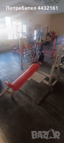 Наклонена лежанка "Иван". Лежанка за горна част гърди, снимка 4 - Фитнес уреди - 53483339