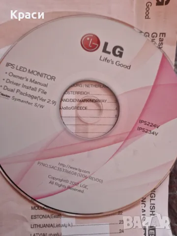 Монитор LG Electronics, снимка 6 - Монитори - 48905136