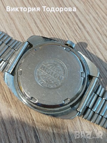  Мъжки часовник Hislon Swiss made , снимка 7 - Антикварни и старинни предмети - 43370788