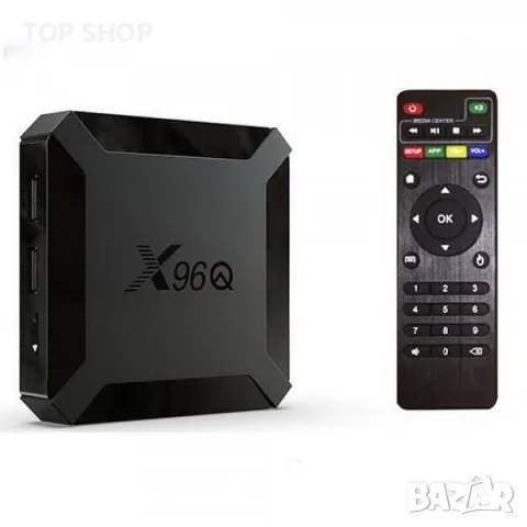 ТВ бокс- Мултимедия плеър X96Q Allwinner H313, Smart TV BOX, Android 10, 4K, WiFi , снимка 3 - Плейъри, домашно кино, прожектори - 48477838