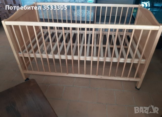 детско креватче масив бук немско, снимка 6 - Бебешки легла и матраци - 44082367