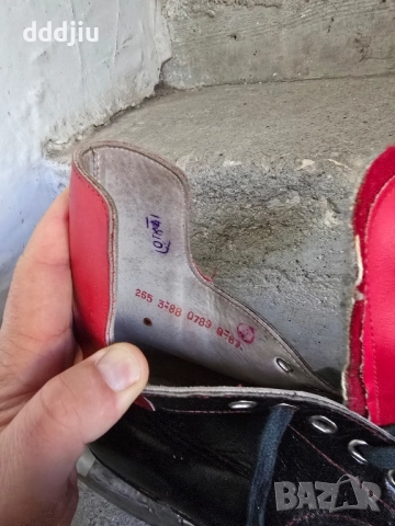 стари ретро кожени кънки за лед, снимка 2 - Антикварни и старинни предмети - 52254247