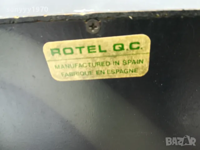 заявени!!!ROTEL Q.C. MADE IN SPAIN X2 ВНОС GERMANY 2402251642LNWC, снимка 15 - Тонколони - 49259113