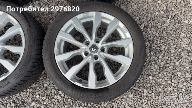 Зимни гуми с джанти 245/45R18 Renault, снимка 6 - Гуми и джанти - 52638067