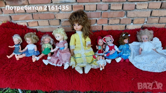Кукли от времето на соца. Български и от СССР. , снимка 8 - Колекции - 52980699