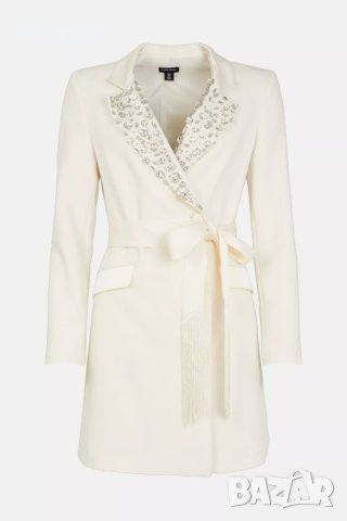 Karen Millen рокля сако с уникален ревер, снимка 4 - Рокли - 43461246