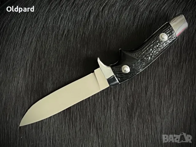 Прекрасен ловен, кемпинг нож Mark74. linder Solingen. (150712), снимка 3 - Ножове - 48628339