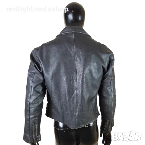 📌 5280 Мъжко кожено яке | Рокерия | Размер S | 120 лв., снимка 3 - Аксесоари и консумативи - 50889226