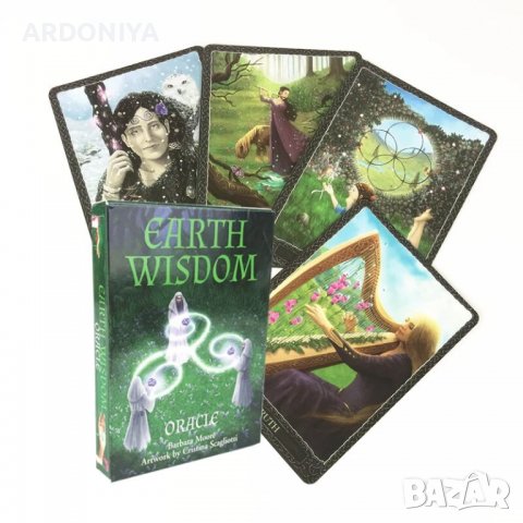 Earth Wisdom Oracle - оракул карти , снимка 6 - Други игри - 37404602