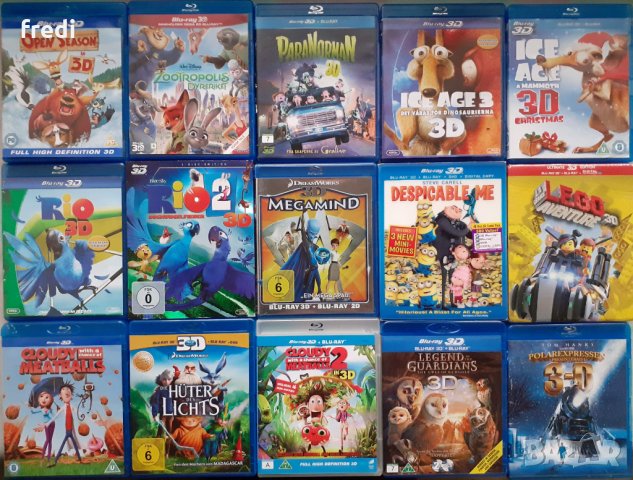  Blu-ray & 3D филми без български субтитри - Анимация, снимка 4 - Blu-Ray филми - 28355224
