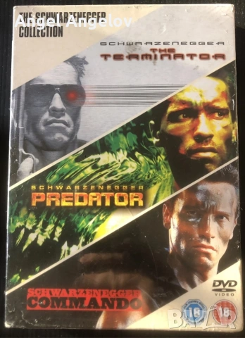 Schwarzenegger Triple (Terminator, Predator, Commando) [DVD] 