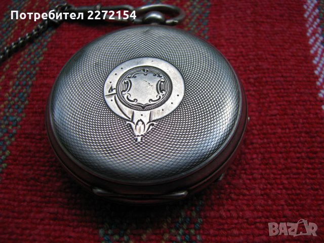 Сребърен джобен часовник Kendal & Dent , снимка 5 - Антикварни и старинни предмети - 32573185