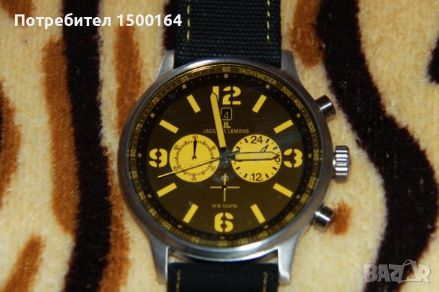 Часовник JACQUES LEMANS  Porto 1-1487, снимка 1