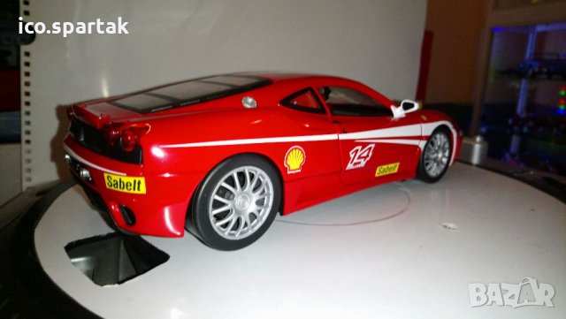 Ferrari 1 18 430 Challenge Hot whеels black , снимка 18 - Колекции - 32338202