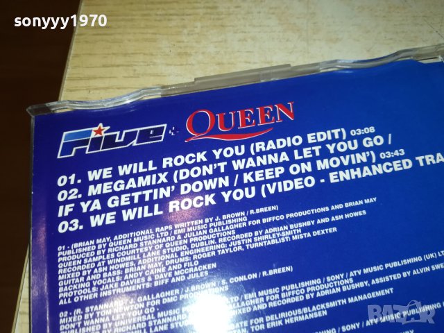 FIVE+QUEEN CD-ВНОС GERMANY 2411231900, снимка 8 - CD дискове - 43133687