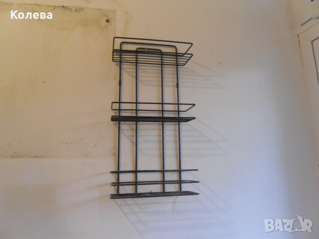 Пластмасово огледало за баня и етажерка, снимка 6 - Огледала - 53531165