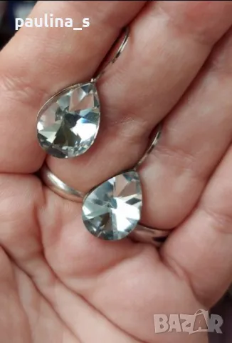 Бижута / Обеци с перли - топки, обеци с камъни и обеци на щифт , снимка 11 - Обеци - 33375481