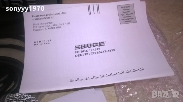 SHURE SM58 NEW-ПЪЛЕН КОМПЛЕКТ-ВНОС ШВЕИЦАРИЯ, снимка 17 - Микрофони - 27777934