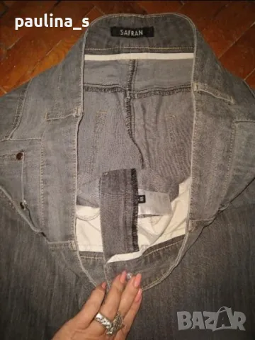 Два броя / Еластични сиви дънки "Cellebes" woman и "Safran" / голям размер , снимка 13 - Дънки - 31947206