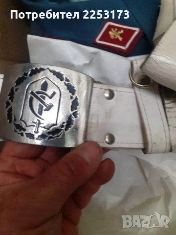 Стар колан КАТ и акселбант милиция, снимка 2 - Колекции - 48540373