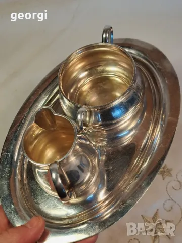 потребрени поднос захарница и латиера Keltum pleet  7/3, снимка 9 - Аксесоари за кухня - 49812348