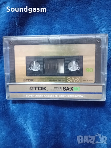 TDK SA-X Gold - златна касета  за продаване или за размяна, снимка 2 - Декове - 52547244