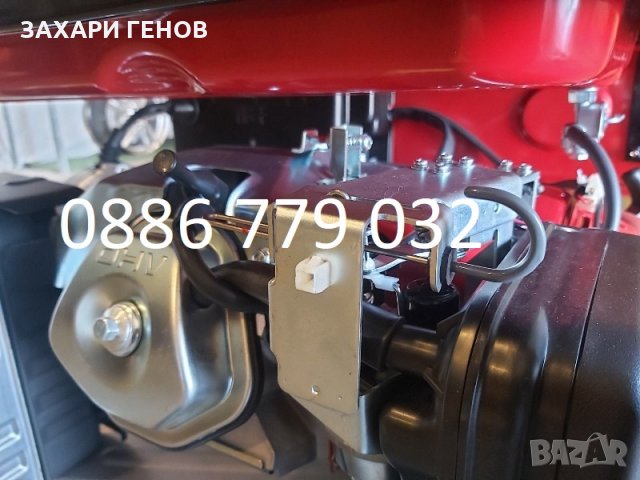 7.5 KW Генератор за ток монофазен с дисплей с ел. старт - 16 Hp, снимка 5 - Други машини и части - 27649744